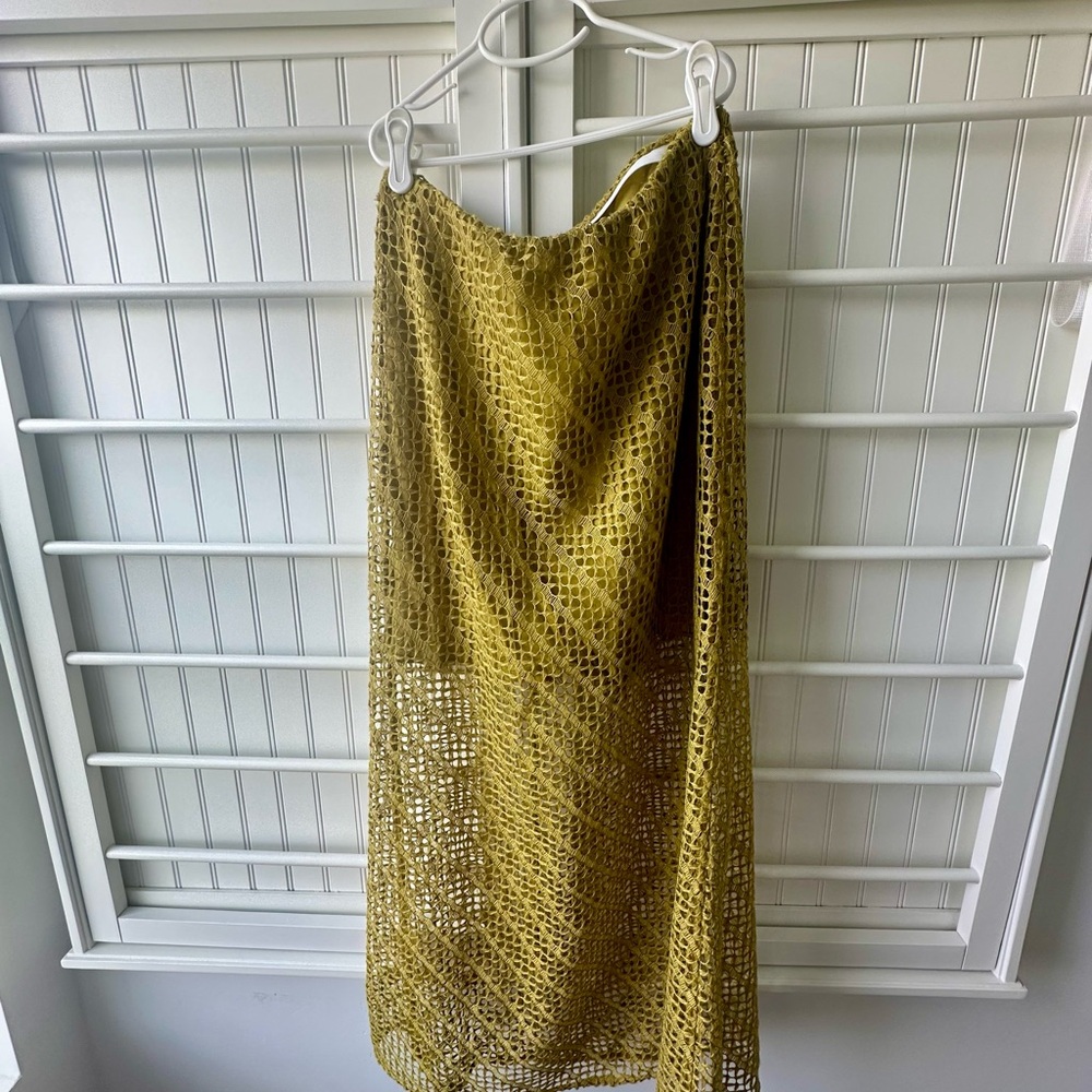 Anthropologie Tilda Maxi Slip Skirt: Overlay Edition - Picture 3 of 3